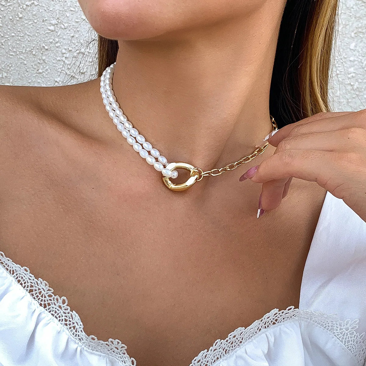 Collier de Perles de Luxe Femme - Élégance Classique