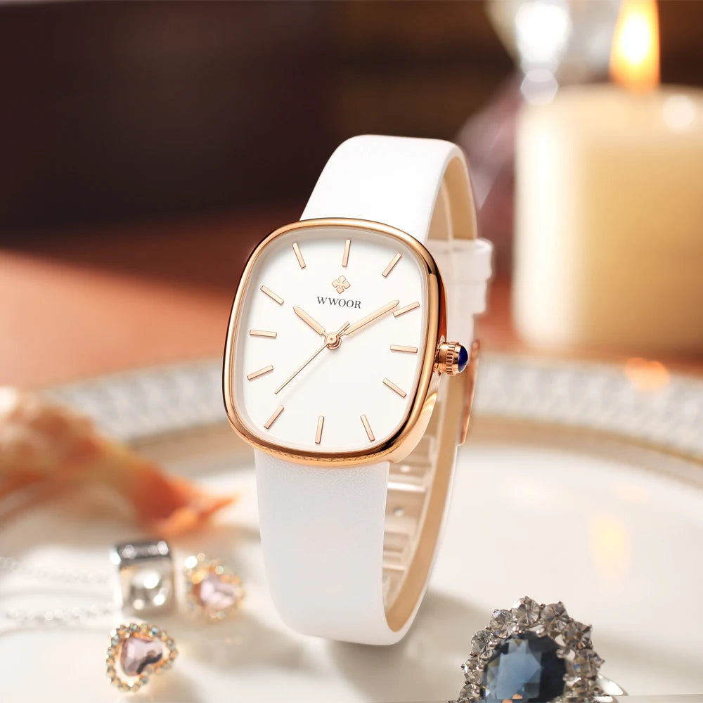 Montre en cuir Maju pour femme