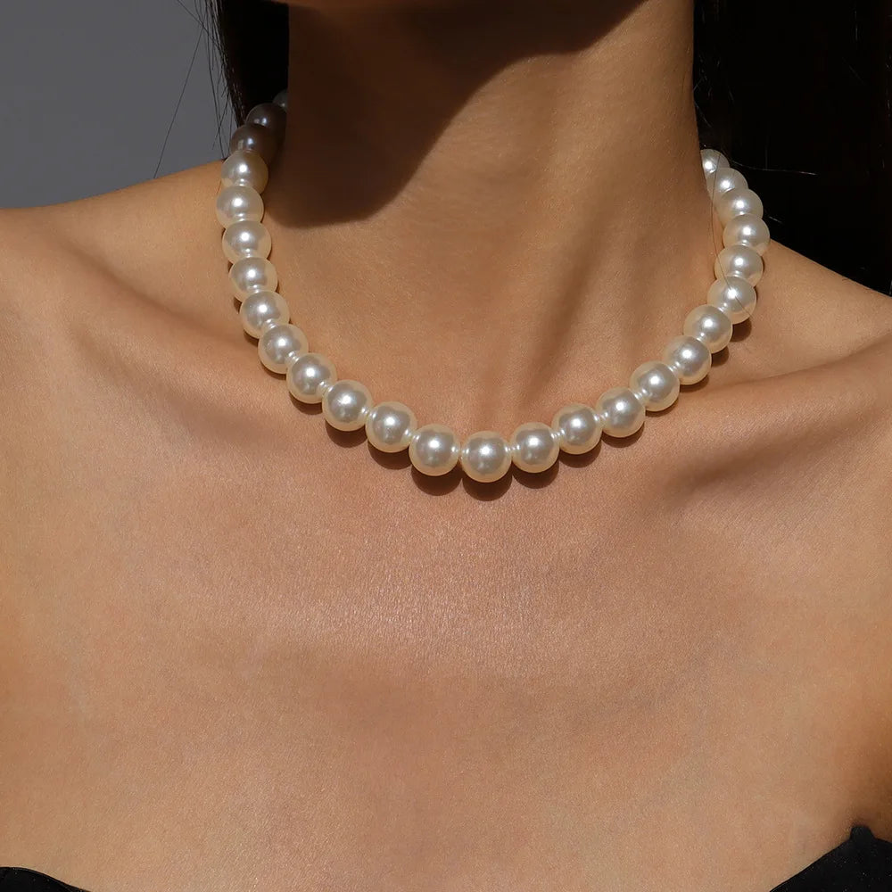 Collier de Perles de Luxe Femme - Élégance Classique