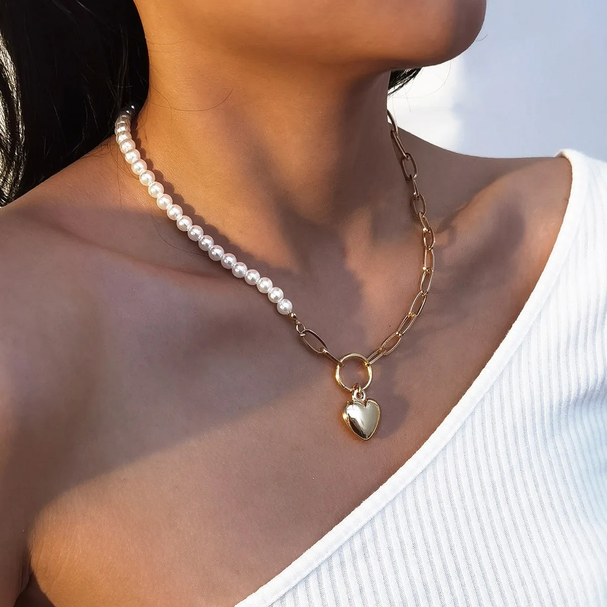 Collier de Perles de Luxe Femme - Élégance Classique