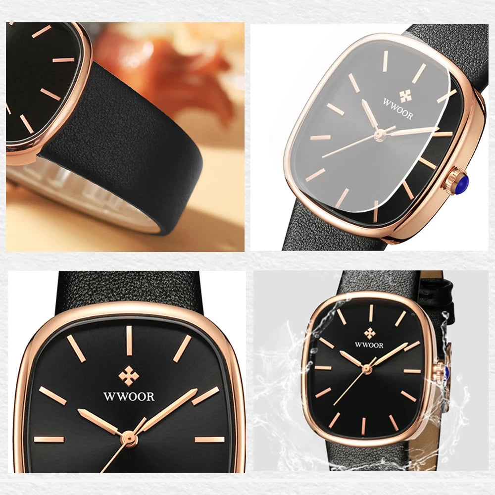 Montre en cuir Maju pour femme