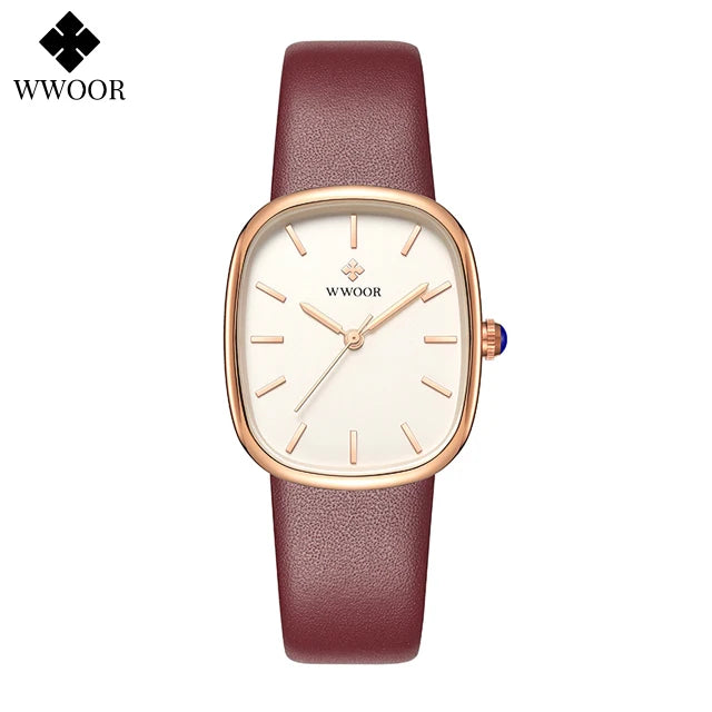 Montre en cuir Maju pour femme