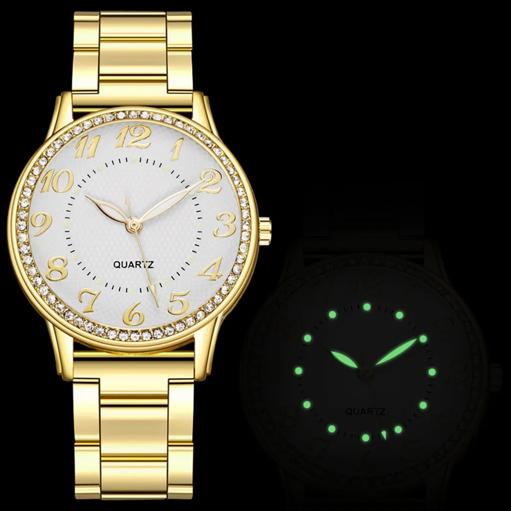 Montre de luxe en or pour femme